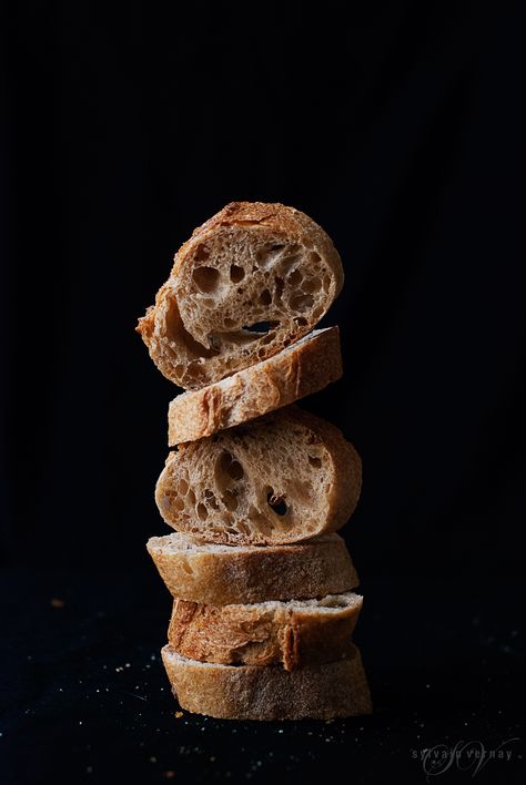 Multi seeded baguettes. By Sylvain Vernay. Bakery Food Photography, Bakery Food, Food Photography, Bread, Photography, Black