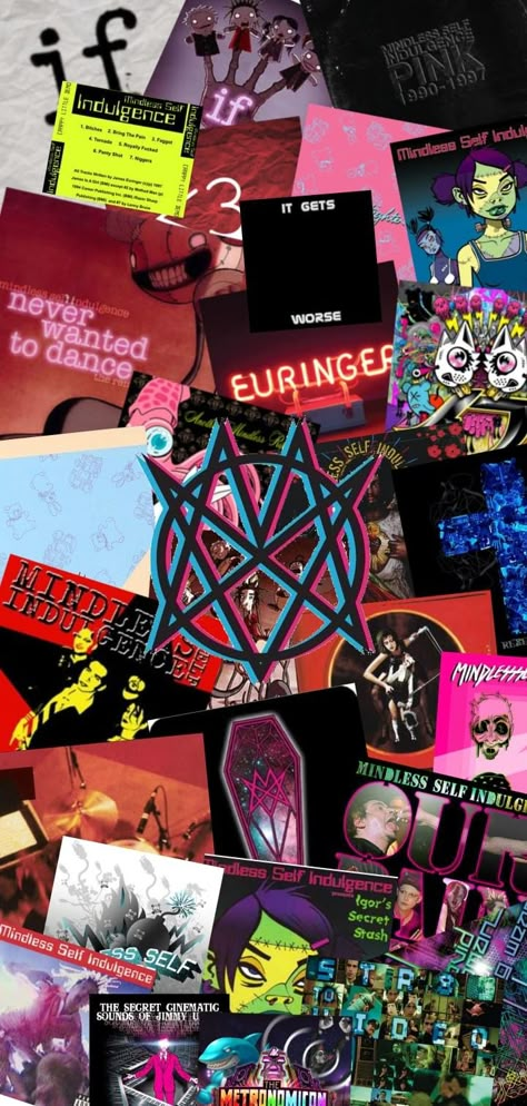 Msi Band, Msi Wallpaper, Mindless Self Indulgence Wallpaper, Mindless Self Indulgence Aesthetic, I Am Special, Mindless Self Indulgence, Silly Bands, Book Wallpaper, Simple Wallpapers