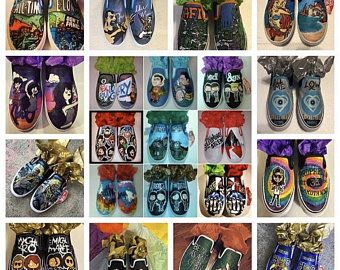 Custom hand painted Vans or Converse sneakers | Etsy Painted Vans Slip On, Custom Shoes Men, Custom Slip On Vans, Hand Painted Vans, Customised Vans, Vans Slip On Shoes, Cartoon Shoes, Painted Vans, Custom Painted Shoes