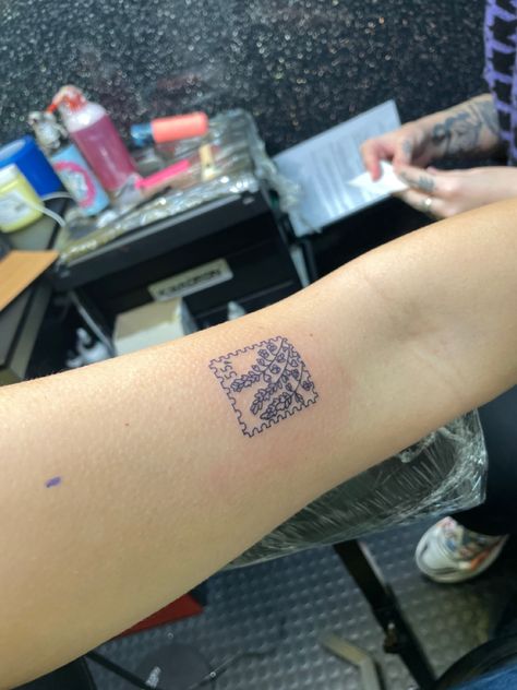 Scotland Stamp Tattoo, Nova Scotia Tattoo Ideas, Scotland Tattoo Ideas Small, Scotland Inspired Tattoo, Scottish Heather Flower, Scottish Heather Tattoo, British Tattoo Ideas, Scottish Tattoo Ideas, Heather Flower Tattoo