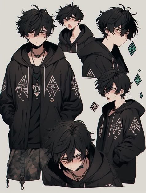 Windego Art, Male Character Reference Sheet, Black Hair Boy Art, Ghost Boy Art, Intj Boyfriend, Vtuber Ideas, Male Pfp, Jelly Wallpaper, Drawing Hands