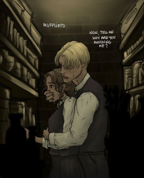 Harry Potter Fanart Ships, Draco Hermione Theo, All You Want Dramione Fanart, Draco And Hermione Manacled, Bending Light Dramione, Dramione Fanart Cute, Hermione X Draco Fanart, Dramonie Fanart, Bring Him To His Knees Dramione