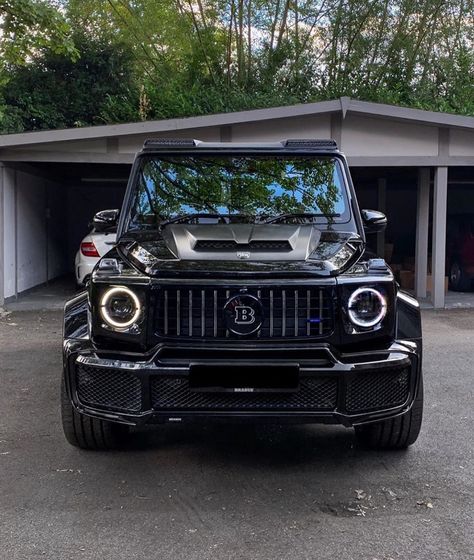 Brabus G Wagon, Mercedes Jeep, G 63 Amg, Amg Car, Mercedes G Wagon, Black Cars, Dream Cars Mercedes, G63 Amg, Peugeot 205