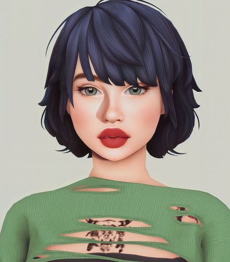 Sims4 Cc Bob Hair, The Sims 4 Bob Hair, Sims 4 Bob With Bangs, Sims 4 Cc Alpha Hair Short, Sims4 Short Hair Cc, Bob Hair Sims 4 Cc, Sims 4 Pixie Cut Cc, Sims 4 Pixie Hair Cc, Sims 4 Cc Bob Hair