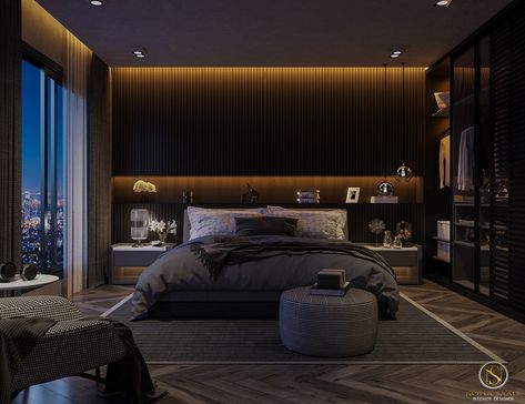 Black Luxury Bedroom, Black Bedroom Design, Bedroom Minimalist, Modern Luxury Bedroom, Decor Ikea, Luxury Bedroom Master, Hus Inspiration, Luxury Rooms, Modern Bedroom Design