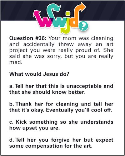 Help Kids to Think and Act Like Jesus with the Printable What Would Jesus Do? Bible Game Awana Crafts, Kindergarten Journals, Youth Bible Study, Adventure Bible, Fun Team Building Activities, Sunday School Games, Festival Games, What Would Jesus Do, Bible Games