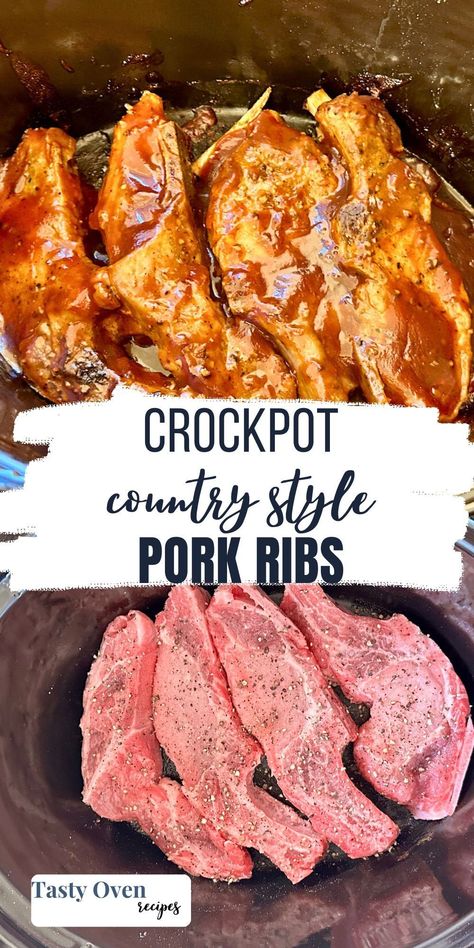 Easy Country Style Ribs In Crock Pot, Pork Country Ribs Crock Pot, Boneless Country Style Pork Ribs In Oven Crock Pot, Bone In Pork Loin Country Style Ribs, Pork Loin Country Style Ribs Crock Pot, Boneless Country Style Pork Ribs Crock Pot, Country Style Pork Ribs Crock Pot Crockpot Easy Recipes, Boneless Country Style Pork Ribs Crockpot, Crockpot Boneless Pork Ribs