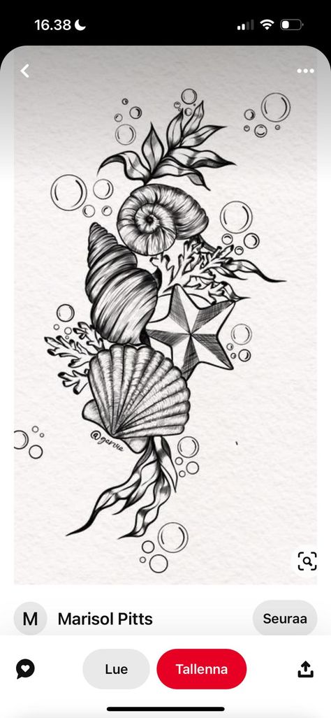 Coral Reef Tattoos For Women, Book And Ocean Tattoo, Sea Dragon Tattoo Design, Sea Flowers Drawing, Sea Animals Tattoo Sleeve, Ocean Tattoo Filler, Sea Tattoo Sleeve Ocean Themes, Ocean Tattoo Ideas Female, Sea Tattoos For Women Ocean