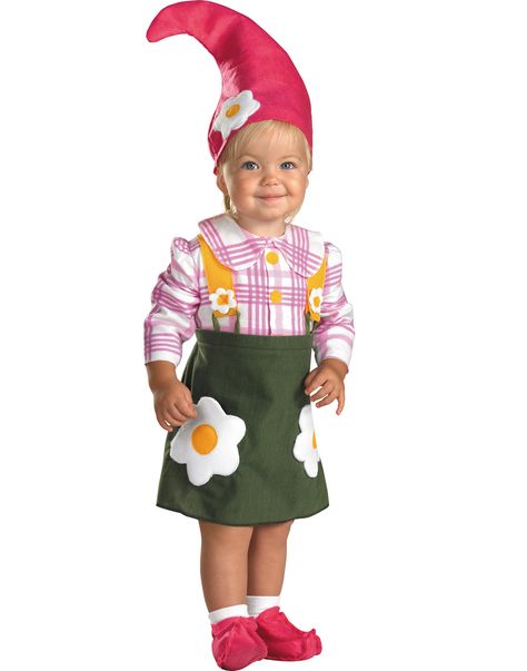 Flower Garden Gnome Baby Girls Adorable Halloween Costume Infant 12 18 Mths on PopScreen Girl Gnome Costume, Garden Gnomes Costume, Gnome Costume, Sibling Costume, Theater Costumes, Spooky Costumes, Girl Gnome, Diy Halloween Costumes For Kids, Diy Halloween Costumes Easy