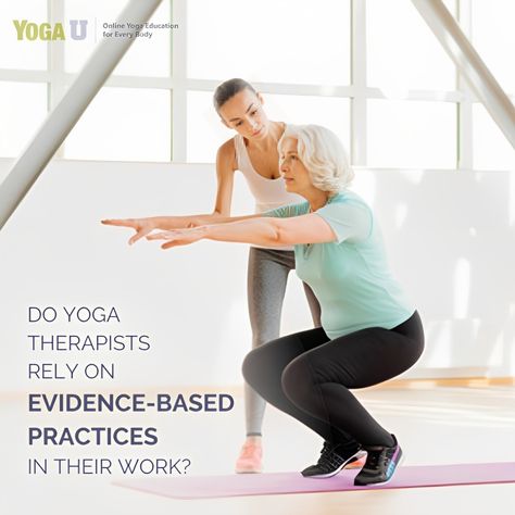 A survey explores to which degree yoga therapists rely on research evidence in determining which yoga-based tools to employ in practice. https://yogauonline.com/yoga-practice-teaching-tips/yoga-research/do-yoga-therapists-rely-on-evidence-based-practices-in-their-work-results-from-a-recent-survey/ #yogapractice #yogatherapy #yogatherapist #yogateacher #yogaexpert #yogapractitioner #yogaeducation #yogatips #yogasurvey #yogastudy Yoga Articles, Yoga Education, Great Questions, Therapeutic Yoga, Evidence Based Practice, Yoga Alliance, Do Yoga, Yoga Community, Yoga Therapy