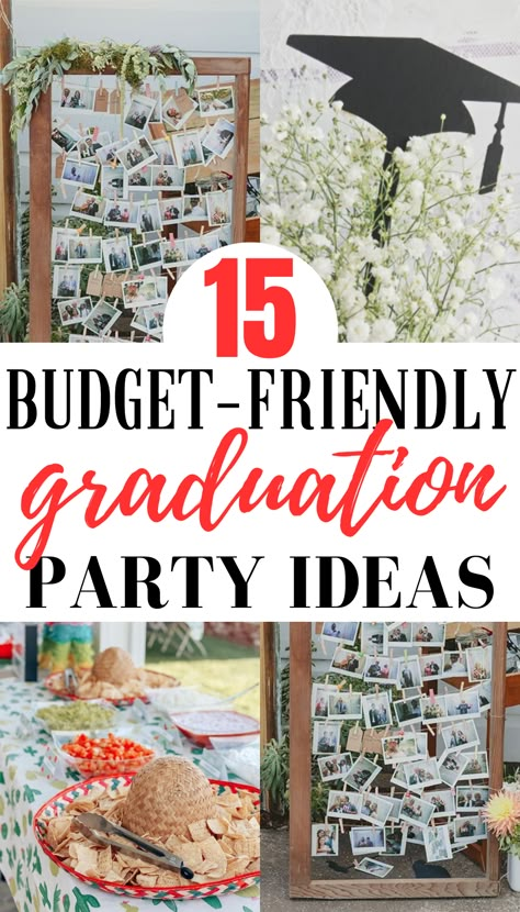 backyard graduation party decorations Birthday And Graduation Party Combo, Senior Girl Graduation Party Ideas, Graduate School Graduation Party Ideas, University Grad Party Ideas, Grade 12 Graduation Party Ideas, Drop In Graduation Party Ideas, Grad Signing Ideas, Shop Graduation Party, Graduation 2025 Ideas