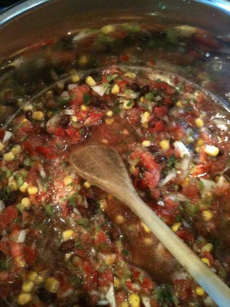 One of my favorite salsas is Black Bean and Corn!  It is the perfect blend… Corn Salsa Canning Recipe, Corn Salsa Canning, White Corn Salsa, Corn And Black Bean Salsa Canning, Black Bean And Corn Salsa Canning Recipe, Corn Black Bean Salsa Canning, Canning Black Bean And Corn Salsa, Black Bean And Corn Salsa Canning Recipe Recipes, Canning Relish