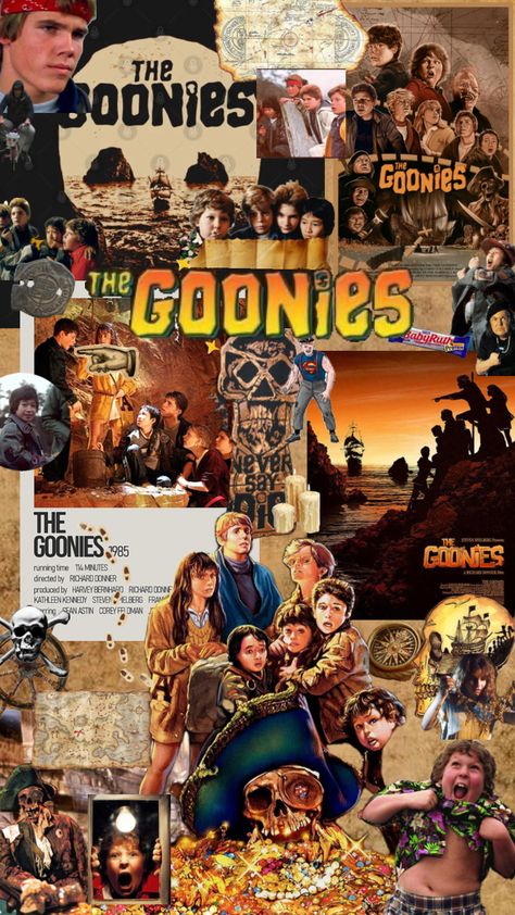 #thegoonies Goonies Wallpaper, Los Goonies, The Goonies, 90s Movies, Goonies, The Good Old Days, Movies And Tv Shows, Movie Tv, Movie Posters