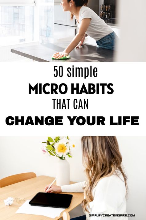 Explore the transformative power of micro habits to change your life with this comprehensive list of good micro habits. Discover simple yet effective micro habit ideas that can lead to significant personal improvement. Learn how to integrate the best micro habits into your daily routine for long-lasting positive changes. Dive into the habit stacking technique and understand how small habits can make a big impact on your overall well-being. Embrace the process of habit change and unleash the pote Micro Habits To Change Your Life, Habit Stacking Ideas, Micro Learning, Meditation Before Bed, Habit Ideas, Micro Habits, Habits To Change Your Life, Habits To Change, Tiny Habits