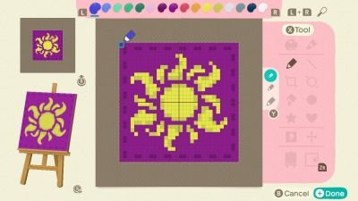 Colorful Lion Painting, 32x32 Pixel Art Grid, Animal Crossing Music, Cottagecore Animal Crossing, Grid Design Pattern, Animal Crossing 3ds, Animal Crossing Memes, Animal Crossing Guide, Animal Crossing Wild World