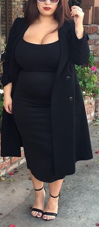 Plus Size Street Style, Xl Mode, Fashion Ideas For Women, Big Girl Fashion, Plus Size Fashion For Women, Black Women Fashion, Looks Chic, Curvy Girl Outfits, Curvy Girl Fashion