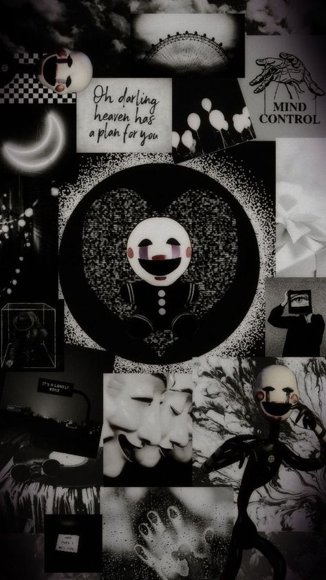 Fnaf Wallpapers Marionette, Puppet Aesthetic Fnaf, Marionette Fnaf Wallpaper, The Puppet Wallpaper Fnaf, Marionette Fnaf Aesthetic, Five Nights At Freddy's Wallpaper Aesthetic, Aesthetic Fnaf Wallpaper, Cute Fnaf Wallpaper, Fnaf Astethic