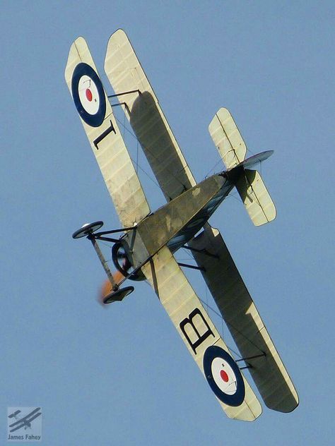 Our first Sopwith Camel has been a regular performer for many years now and, despite much loving care and attention, has accumulated quite a bit of castor oil and exhaust staining. Modellers may find this view interesting for producing the well aged look. - The Vintage Aviator Ww1 Airplanes, Ww1 Planes, Small Airplanes, Sopwith Camel, Airplane Drawing, Ww1 Aircraft, Old Planes, British Aircraft, Vintage Aviation