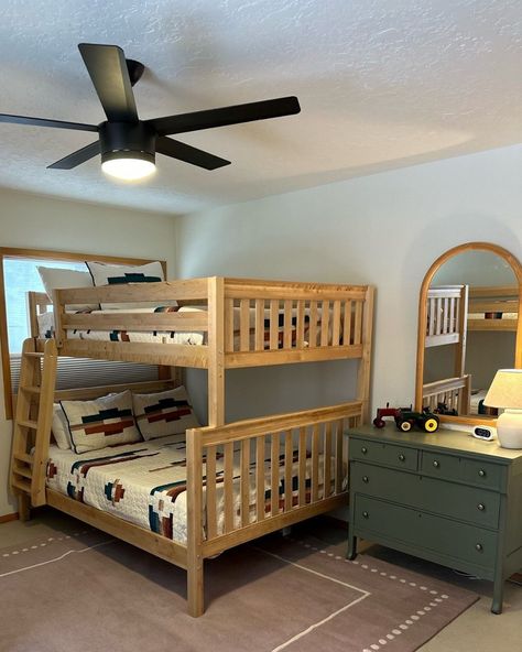 Bunk beds are for adults, too!⁠ .⁠ This Queen Bunk Bed is great for teens and adults. As one of our high bunks, it has extra space between the top and bottom bunks, making it comfortable for adults to lounge and sit up on the bottom bunk. This bunk is a great addition to guest rooms and vacation homes. The added trundle bed maximizes the number of spots for overnight guests to sleep. Click the link in our bio to check out all of our bunk beds for adults!⁠ .⁠ #mymaxtrix #bunkbeds #trundle #gue... Bunk Beds For Adults, Queen Bunk Bed, Adult Bunk Beds, Queen Bunk Beds, Bottom Bunk, Trundle Bed, Overnight Guests, Guest Rooms, Bunk Bed