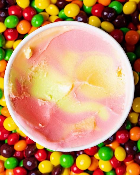 Salt & Straw Ice Cream on Instagram: “Make it rain(bow): Our team has already hand-sorted more than 200 pounds (💪) of Skittles for this month's 🌈 sherbet. Get a taste before…” Rain Bow, 200 Pounds, Make It Rain, Watermelon, Make It, Straw, Salt, Ice Cream, Rainbow