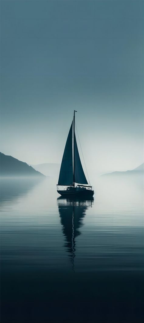 Boat On Water Aesthetic, Boat Wallpaper Iphone, Sail Boat Aesthetic, Sailing Wallpaper, Sailboat Wallpaper, 4k Portrait Wallpaper, Ship Wallpaper, Sailing Aesthetic, Lock Screen Photo