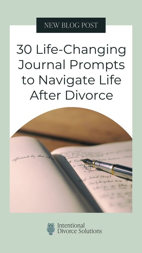 Are you going through a divorce? Journaling is a powerful tool to help you heal, grow, and find clarity in this challenging time. Explore these 30 thought-provoking journal prompts and discover what truly matters to you. From setting new goals to celebrating your accomplishments, this journaling journey will empower you to create a fulfilling life after divorce. Start journaling today and embrace the beauty of a fresh start! #LifeAfterDivorce #PreparingForDivorce #JournalPrompts Journaling After Divorce, How To Heal From Divorce, Divorce Journal Prompts, Healing After Divorce, Nothing Is Going Right, 30 Journal Prompts, Preparing For Divorce, Coping With Divorce, Life After Divorce