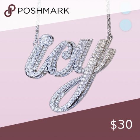 Saweetie Icy necklace Icy Necklace, The Box, Shop Necklaces, Dog Tag Necklace, A Year, Converse, Brand New, Closet, How To Wear