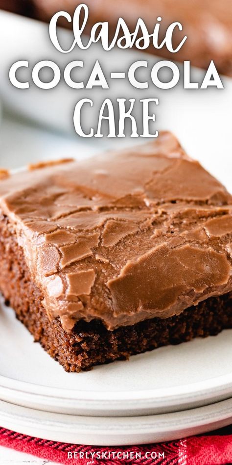 Crisco Cake Recipe, Chocolate Cola Cake Magnolia, Jack And Coke Cake, Cherry Coke Cake Recipes, Wesson Oil Cake, Cocoa Cola Chocolate Cake, Home Made Cakes Recipes, Coke Cake Recipe, Buttermilk Cake Recipes