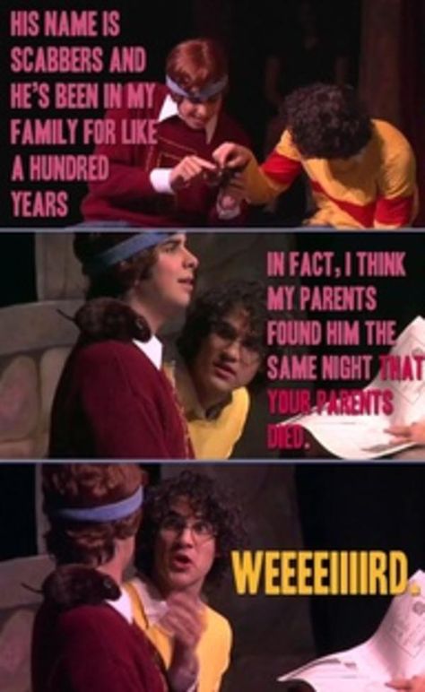 Harry Potter Musical, A Very Potter Sequel, Very Potter Musical, Team Starkid, Movies Quotes, Harry Potter Love, Harry Potter Obsession, Mischief Managed, Harry Potter Fantastic Beasts