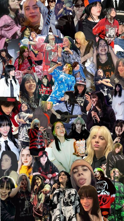 wallpaper billie eilish Bille Ellish Aesthetic Wallpaper, Cute Billie Eilish Wallpapers, Billie Eilish Wallpaper Collage, Billie Eilish Collage Wallpaper, Billie Eilish Aesthetic Lockscreen, Billie Eilish Wallpaper For Laptop, Billie Eilish Collage, Billie Eilish Aesthetic Wallpaper, Billie Core