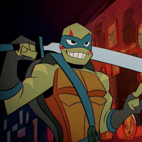 Rise Tmnt Leo, Leo Rottmnt Icon, Leonardo Rottmnt, Leo Rottmnt, Rise Tmnt, Rottmnt Leo, Turtle Time, Tmnt Leo, Leonardo Tmnt