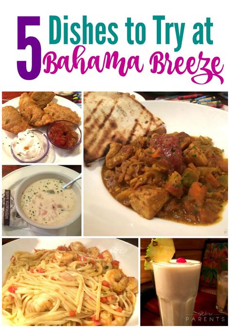 5 Dishes to Try at Bahama Breeze - kid friendly restaurants Bahamas Breeze Recipes Copycat, Bahama Breeze Copycat Recipes, Bahama Breeze Recipes, Bahama Breeze, Recipes Copycat, Kid Friendly Restaurants, Copykat Recipes, Restaurants To Try, Yummy In My Tummy