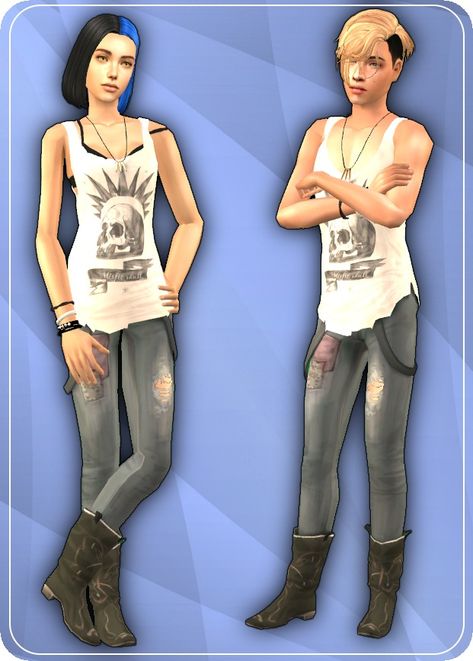 in my Kingdom Hearts era : -Sims 2- Chloe Price Outfit by Dontnod Chloe Price Outfit, Sims 2 Cc, Chloe Price, The Sims 2, Sims 4 Cc Finds, Sims Mods, Sims 4 Mods, Sims 2, Sims 3