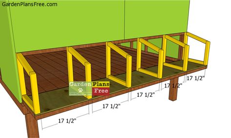 Nesting Boxes for 8x8 Coop - Free DIY Plans Exterior Nesting Boxes Diy, Slanted Nesting Boxes, Chicken Coop Laying Box Ideas, Exterior Nesting Boxes For Chickens, Hen Nesting Boxes Diy, Nesting Box Plans, Nesting Boxes For Chickens, Nesting Boxes Diy, Diy Homesteading