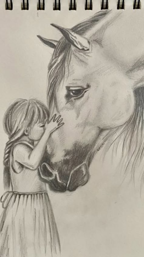 Animal Sketches Easy, Pencil Sketches Easy, Horse Art Drawing, Pencil Drawings For Beginners, Spiderman Art Sketch, Horse Sketch, Animal Drawings Sketches, Sketches Pencil, Cool Pencil Drawings