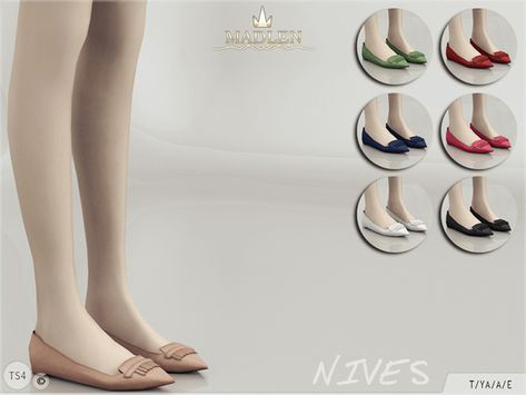 K - Pointed-toe flats. Come in 7 colours (suede texture). Found in TSR Category 'Sims 4 Shoes Female' Sims 4 Flat Shoes Cc, Sims 4 Flats Cc, Sims 4 Cc Shoes Flats, Sims 4 Flats, Sims 4 Cc Women Shoes, Sims 4 Female Shoes, Sims Shoes, 1920s Shoes, Suede Texture