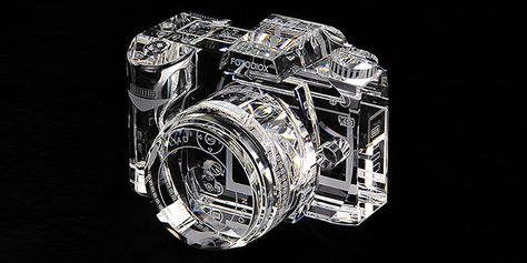 Dazzling Crystal DSLR Replicas That Are Somehow Affordable | Gadget Lab | WIRED Y2k Posters, Nikon D5200, Camera Photos, Sea Wallpaper, Nikon D7000, Nikon D3200, Photo Equipment, Phone Design, 판타지 아트