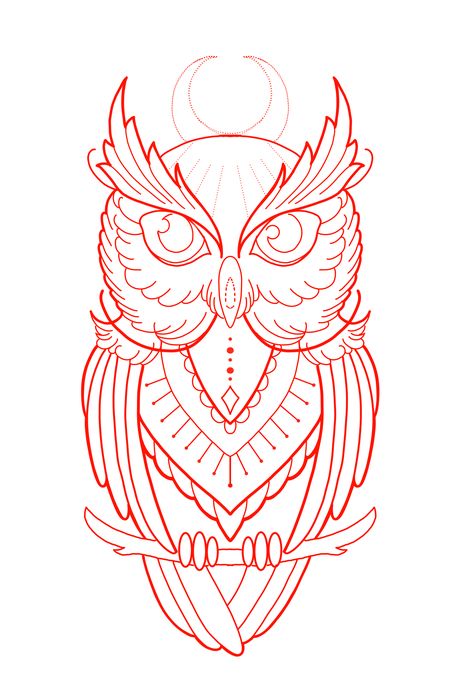 Owl Stencil, Owl Outline, Animal Stencil Art, Owl Tattoo Drawings, Tattoo Zeichnungen, Cool Chest Tattoos, Owl Tattoo Design, Animal Stencil, Flash Tattoo Designs