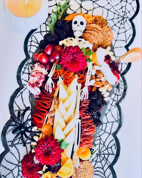 Spooky, scary skeletons send shivers down your spine! 💀 More Halloween fun on a coffin platter - looks like a festive centerpiece and doubles as a yummy appetizer Let’s plan something together for this spooky season! 🕷️ #charcuterie #charcuterieboards #charcuterieboxes #venturacounty #camarillo #cheeseboard #charcuterieboard #yp #explorepage #smallbusiness #cheese #explore #creativity #supportsmallbusiness #venturasmallbusiness #board #charcuteriecups #catering #charcuterieventura Spooky Scary Skeletons, Festive Centerpieces, Spooky Scary, Yummy Appetizers, Charcuterie Board, Spooky Season, Halloween Fun, Appetizer, Cheese Board