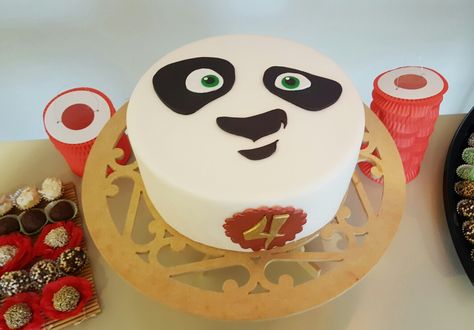 Kung Fu Panda Cake, Polar Bear Cupcake, Panda Cake, Children Stories, Ninja Party, Baby Birthday Cakes, Kung Fu Panda, Ice Cream Cake, 7th Birthday