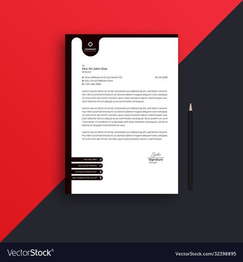 Professional Letter Head Design, Letter Heads Design Creative, Letterhead Design Creative, Business Letterhead Design, Letterhead Designs, Letterhead Design Inspiration, Letterhead Logo, Free Letterhead Templates, Company Letterhead Template