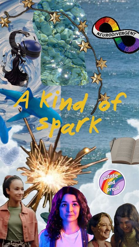 A kind of spark ✨️ A Kind Of Spark, Tv Show Aesthetic, Spark Book, Special Interest, Book Aesthetic, A Team, Wallpapers, Reading, Tv