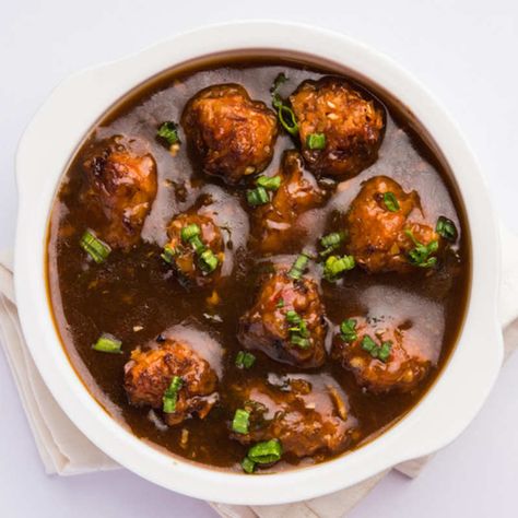 Chicken Manchurian Manchurian Chicken, Veg Manchurian Recipe, Manchurian Gravy, Chicken Manchurian, Veg Manchurian, Manchurian Recipe, Chinese Noodles, Tasty Chicken, Healthy Veggies