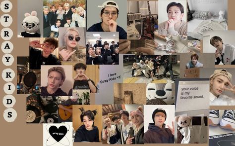 #straykids #wallpaper #stayskz #aestheticwallpaper #straykidswallpaper #wallpaperpc Straykids Pc Wallpaper Hd, Straykids Chromebook Wallpaper, Straykids Collage Wallpaper Laptop, Computer Skz Wallpaper, Skz Collage Wallpaper Laptop, Straykids Macbook Wallpaper, Skz Wallpaper Laptop Aesthetic, Skz Google Wallpaper, Straykids Wallpaper Laptop Aesthetic