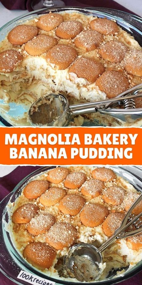 Pudding From Scratch, Banana Pudding From Scratch, Desserts Simple, Magnolia Bakery Banana Pudding, Banana Pudding Desserts, Banana Pudding Recipe, Dessert Oreo, Homemade Banana Pudding, Banana Dessert Recipes