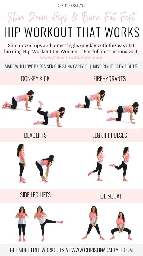 hip workout Workout Morning, Workout Fat Burning, Muscle Abdominal, Core Workouts, Fitness Challenge, Hip Workout, Diet Keto, Motivation Fitness, Band Workout