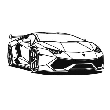 Vector Png, Car Cartoon, Lamborghini, My Little Pony, Sports Car, Color, Quick Saves