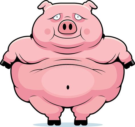 Fat Pig. A cartoon fat pig smiling and very obese #Sponsored , #Affiliate, #Ad, #Pig, #smiling, #obese, #cartoon Fat Cartoon Characters, Fat Cartoon, Road Trip Kit, Fat Pig, Deadly Animals, Rosie Odonnell, Pig Drawing, 7 Deadly Sins, All About Animals