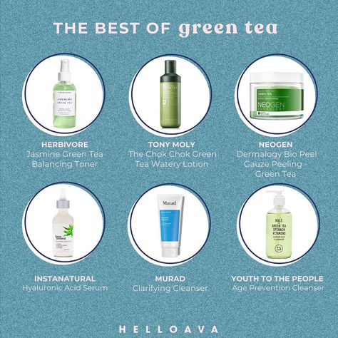 Green Tea Benefits For Skin, Green Tea Serum, Matcha Hydrating Cleanser, Green Tea Cleanser, Green Tea Moisturizer, Green Tea Shampoo, Best Green Tea, Prevent Aging, Jasmine Green Tea