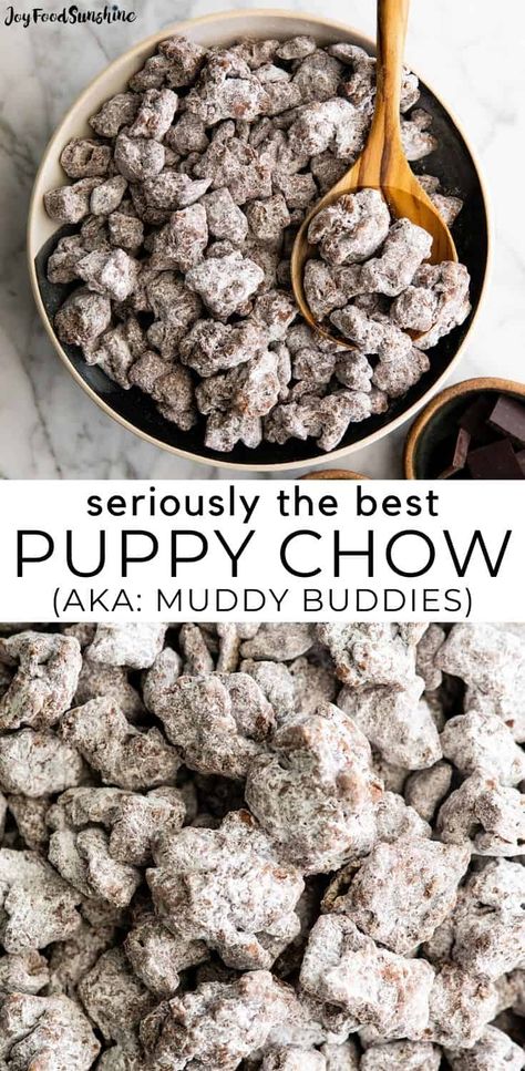 Best Puppy Chow, Best Puppy Chow Recipe, Puppy Chow Chex Mix Recipe, Puppy Chow Recipe, Chex Mix Puppy Chow, Muddy Buddies Recipe, Chow Recipe, Puppy Chow Recipes, Chex Mix Recipes